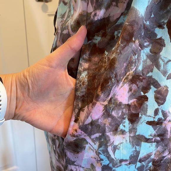 ecoté Urban Outfitters Watercolor Dress (Size Small) - Picture 3 of 10